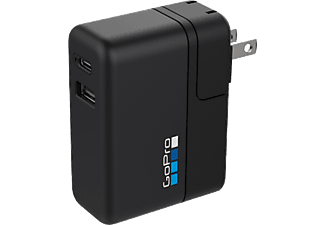 GOPRO Chargeur (International Dual-Port Charger) - Noir - 