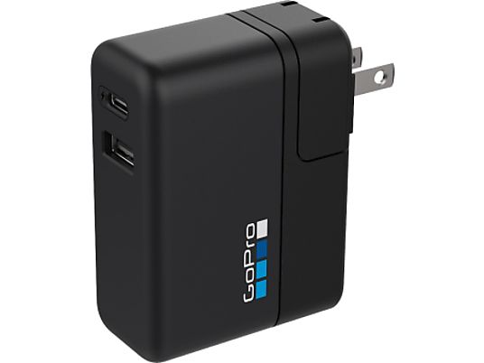 GOPRO Caricabatterie (International Dual-Port Charger) - Nero - 
