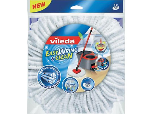 VILEDA Easy Wring&Clean Turbo - Bodenwischer Ersatz (Weiss)