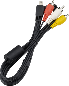 CANON AVC-DC400ST - Stereo AV-Kabel (Schwarz)