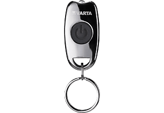 VARTA LED Metal Key Chain Light - Taschenlampe (Silber)