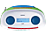 LENCO Lenco SCD-70 - Radio con lettore CD - DAB+ - Multicolore - Boombox (FM, Multicolore)