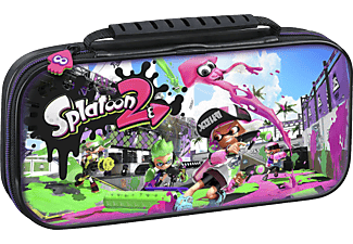 BIG BEN Deluxe Travel Case Splatoon 2 - Reisetasche für Nintendo Switch (Schwarz)