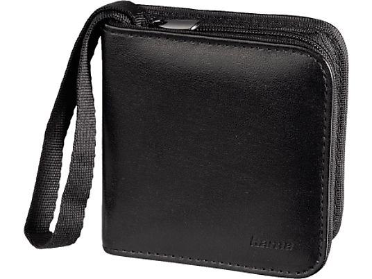 HAMA Speicherkarten-Tasche - Kapazität: 12 SD Karten- Schwarz (Schwarz)