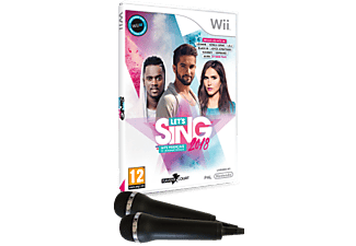 Let's Sing 2018 Hits français + 2 Mics, Wii [Versione francese]