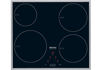 MIELE Miele KM 6115 - Piastra (Acciaio inox/Nero)