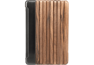 WOODCESSORIES WOODCESSORIES EcoGuard Lassard - iPad cover in vero legno - Per iPad Mini 4 - Noce/Nero - Custodia per tablet (Noce/Nero)