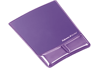 FELLOWES Fellowes Health-V™ Crystal - Mousepad con supporto polsi - Viola - 