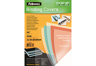 FELLOWES COVER SHEET A4 GREY - Binding Covers (Blanc)