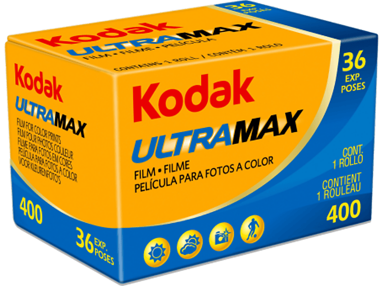 KODAK GOLD ULTRA 400 135-36 - Analogfilm (Blau/Gelb)