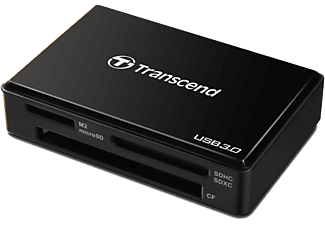 TRANSCEND F8 MULTI CARD READER USB3 -  (Schwarz)