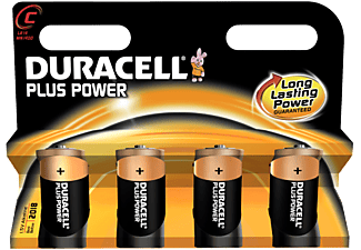 DURACELL C PLUS POWER ALKALINE 4PCS - 