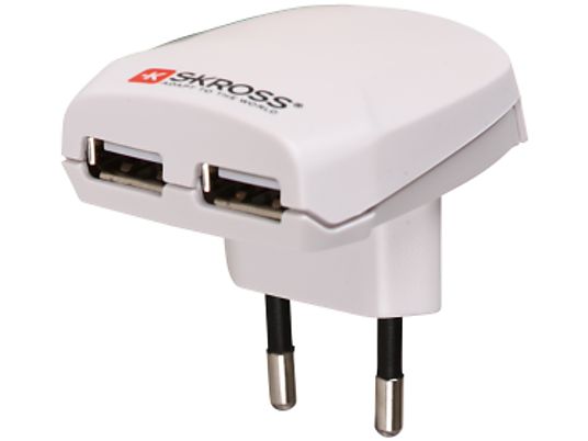 SKROSS Euro USB Charger -  (Bianco)