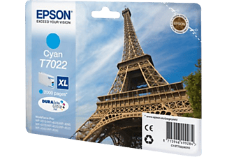 EPSON EPSON T7022 - Cartuccia di inchiostro - Per stampanti EPSON InkJet per grandi formati - Ciano -  (Ciano)