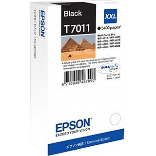 EPSON T7011 - Tintenpatrone (Schwarz)