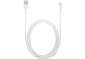 APPLE MD819ZM/A - Lightning auf USB Kabel (Weiss)