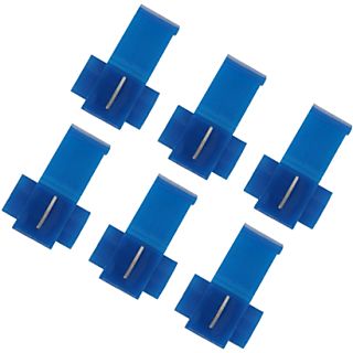 AIV 6 Stück - Abzweigverbinder (Blau)