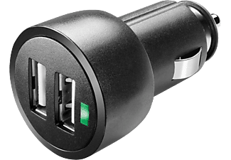 CELLULARLINE cellularline USB Car Charger Dual Ultra - Noir -  (Nero)