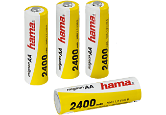 HAMA hama Accus NiMH 4x AA - Ready4Power - 2400 mAh - 1,2V - Ready4Power