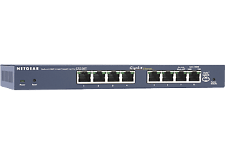 NETGEAR GS108T-00 PROSAFE 8X SMART SWITCH - Switch (Grau)