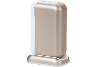 JUST MOBILE TopGum Powerbank (PP-600GD) - Chargeur portable (Or/Blanc)