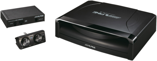 ALPINE SWE-1200 - Subwoofer  (Schwarz)