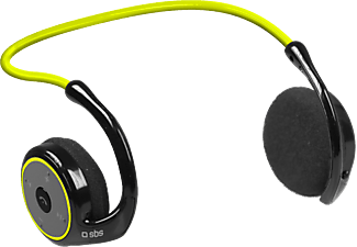 SBS Runway Fit Sport - Bluetooth Kopfhörer (On-ear, Gelb)