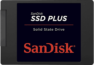 SANDISK SanDisk SSD Plus - Hard Disk interno SSD - Capacità 480 GB - Nero - Disco rigido (SSD, 480 GB, Nero)