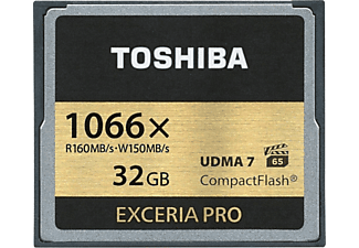 TOSHIBA CF EXCERIA PRO C501 32GB - Speicherkarte  (32 GB, 160, Schwarz)