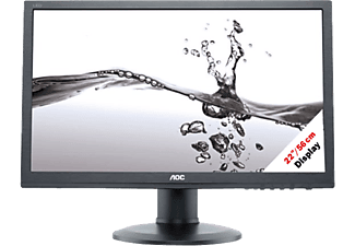 AOC E2260PQ/BK - Monitor, 22 ", SXGA+, 60 Hz, Schwarz