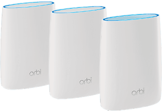 NETGEAR Orbi 3-Set AC3000 Tri-band - WLAN Mesh System (Weiss)