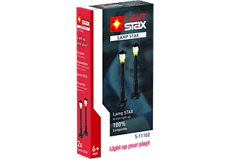LIGHT STAX LIGHT STAX Lamp Stax - Luci notturne - LEGO®-compatibile - Nero - Blocchi da costruzione illuminati (Noir)