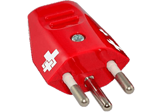 SCHOENENBERGER Plug T12 - Prise de courant (Rouge/Blanc)