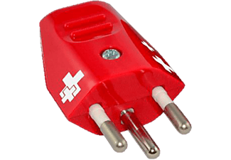 SCHOENENBERGER Plug T13 - Prise de courant (Rouge/Blanc)