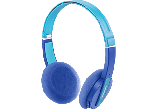 THOMSON Thomson WHP-6017 - Cuffie On-Ear - Bluetooth - Blu - Cuffie Bluetooth per bambini (On-ear, Blu)