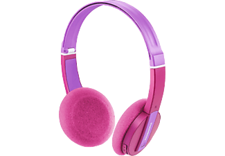 THOMSON Thomson WHP-6017 - Cuffie On-Ear - Bluetooth - Rosa - Cuffie Bluetooth per bambini (On-ear, Rosa)