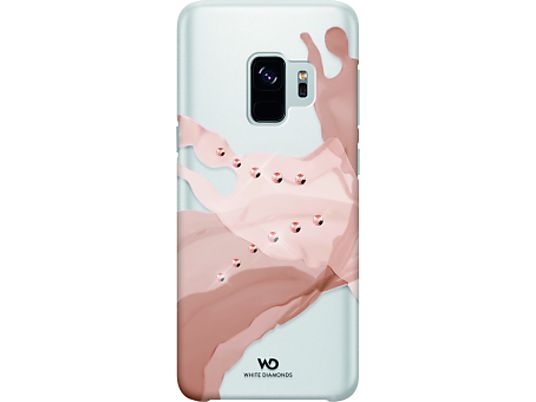 WHITE DIAMONDS DIAMONDS Liquids - Housse de protection (Convient pour le modèle: Samsung Galaxy S9)