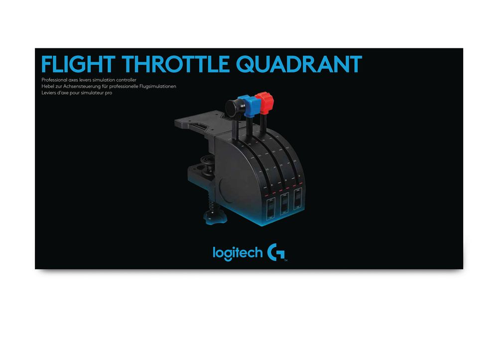 LOGITECH G Saitek Pro Flight Throttel Quadrant
