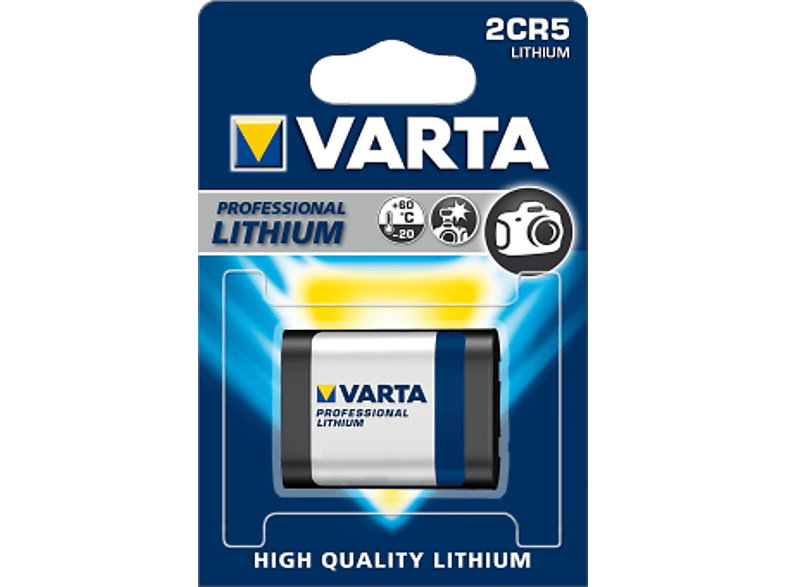 Varta Photo Lithium 2CR5; Batterie — Foto 2 von 2