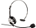 HAMA Headband Headset pour DECT - Micro-casque (Câblé, Monaural, On-ear, Noir)