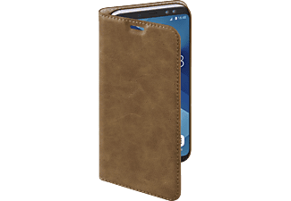 HAMA Guard Case, Bookcover, Samsung, Galaxy A6+ (2018), Braun