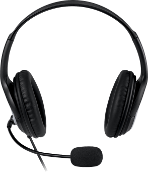 MICROSOFT LifeChat LX-3000 - Micro-casque (Câblé, Binaural, Over-ear, Noir)