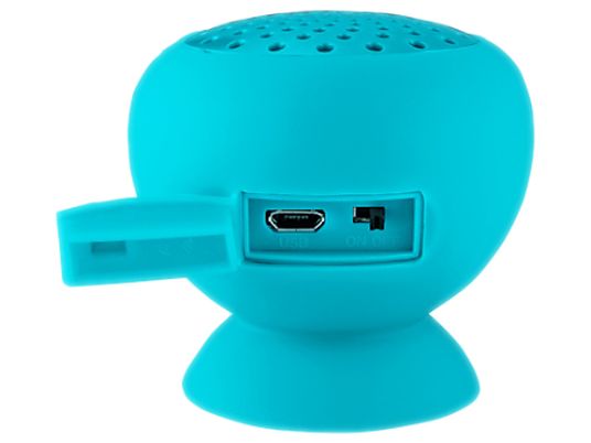QDOS Q-BOPZ BT BLUE - Enceinte Bluetooth (Bleu satin)