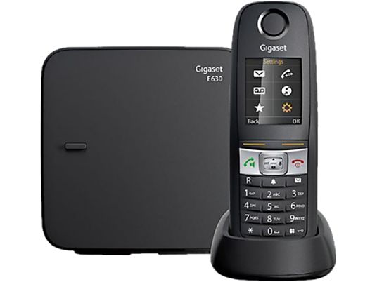 GIGASET E630 - Telefono cordless (Nero)