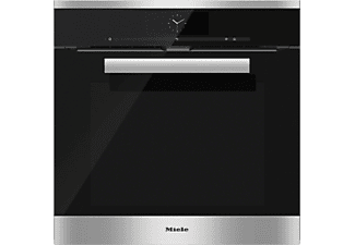 MIELE H 6860-60 BP ED S.STEEL - Einbaubackofen (Schwarz)