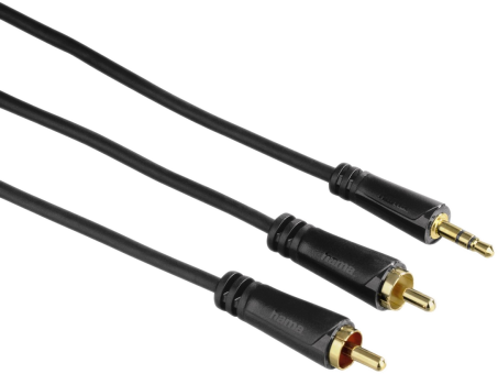 HAMA 122301 - Audio-Kabel (Schwarz)