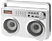 AUDIOSONIC AudioSonic RD-1559, bianco - Soundblaster (Bianco)