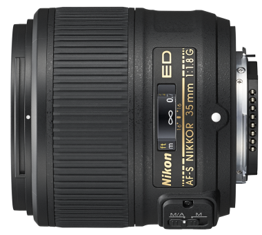 NIKON AF-S NIKKOR 35mm f/1.8G ED - Festbrennweite(Nikon FX-Mount, Vollformat)