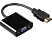 HAMA Convertisseur HDMI™ VGA - Adaptateur, Noir