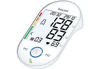 BEURER beurer BM 55- Misuratore di pressione per braccio - Interamente automatica - Bianco - Misuratore pressione sanguigna (Bianco)